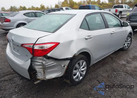 2014 Toyota Corolla Le из США, поврежденный, VIN 2T1BURHE9EC050541